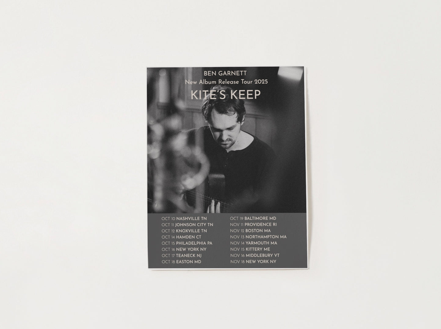 2025 Kite's Keep Tour Poster 2
