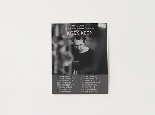 2025 Kite's Keep Tour Poster 2